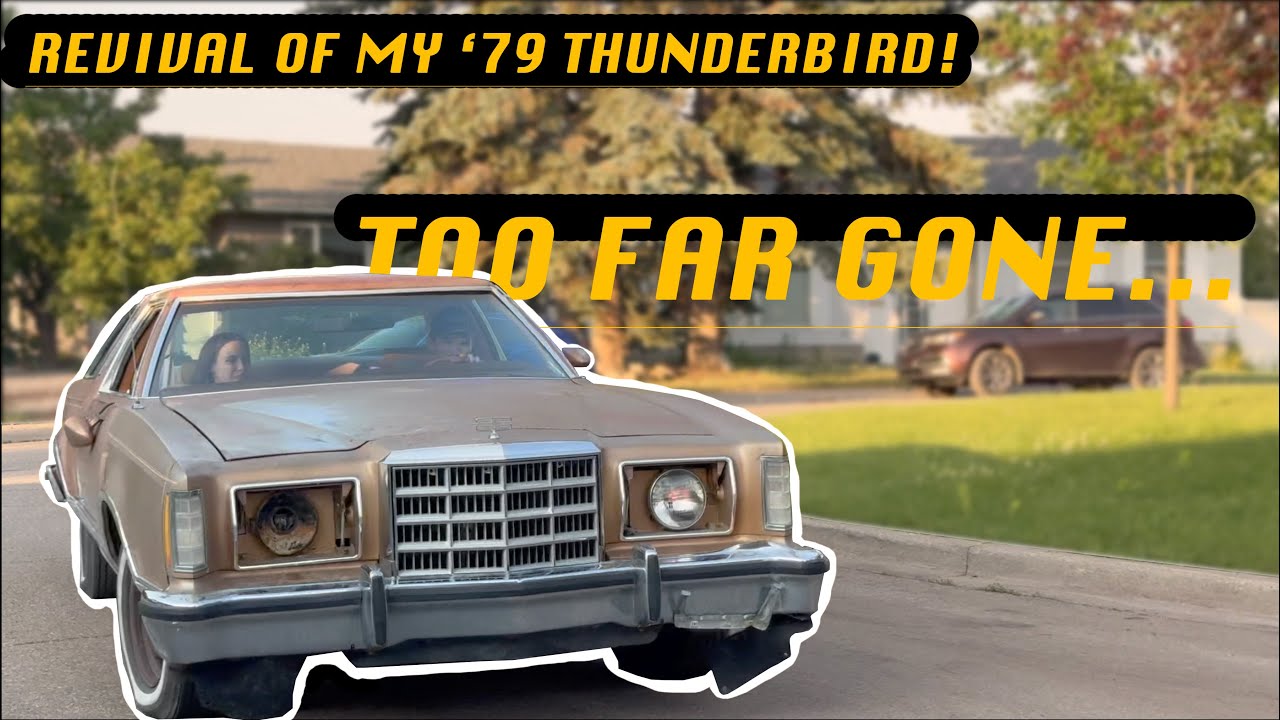I Spent Way Too Much Money $ on this Classic Thunderbird * First Drive in DECADES *