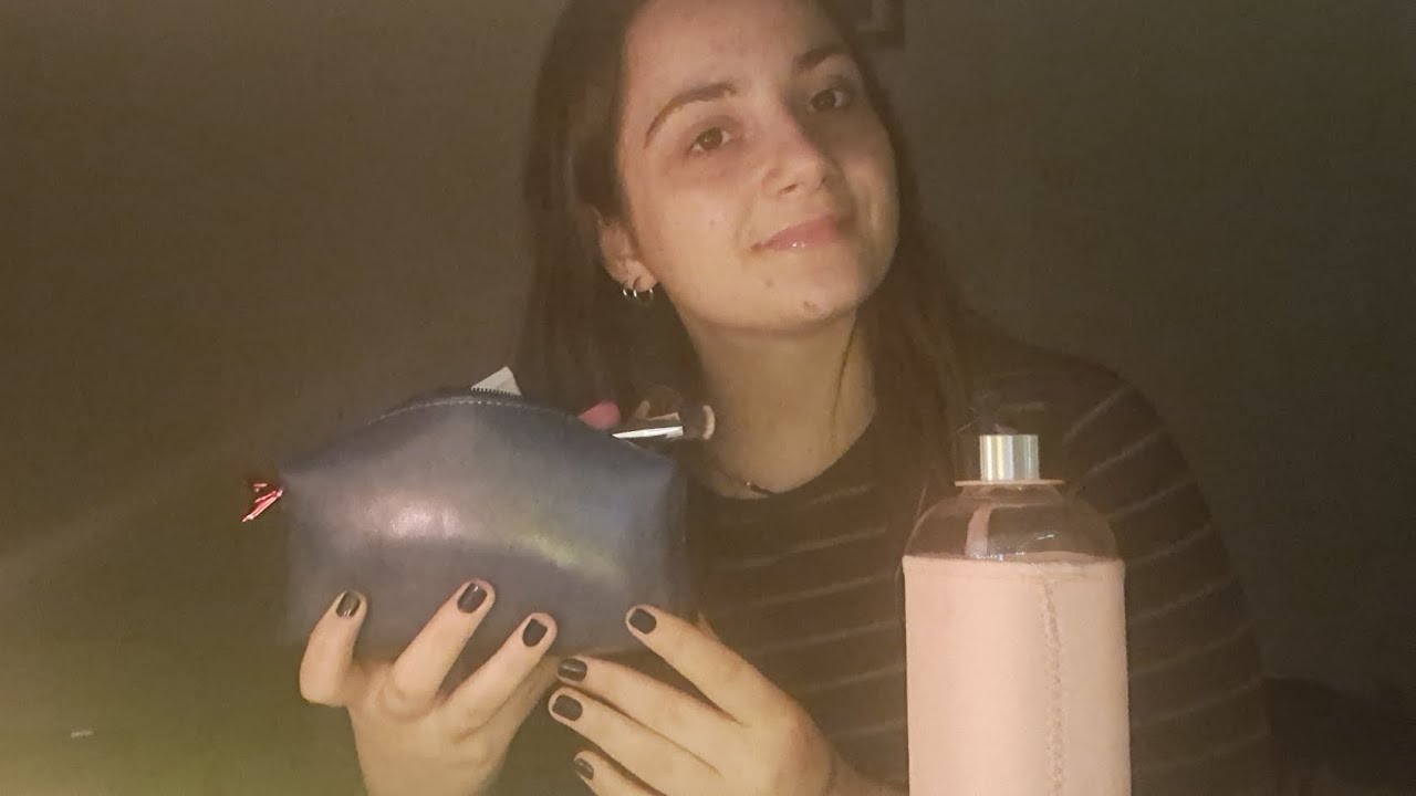 - TÜRKÇE ASMR - makyaj malzemelerimi inceliyoruz ~ 