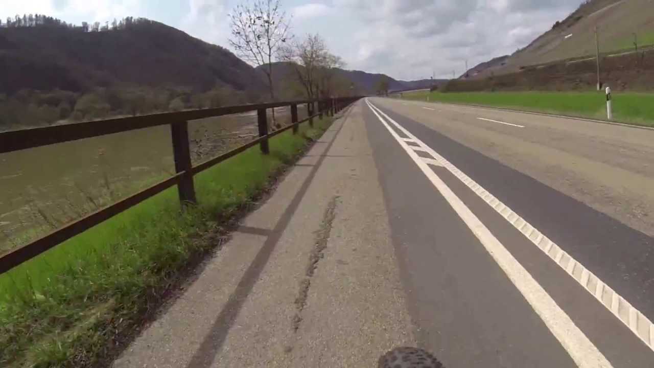 Die Mosel - Mit dem Fahrrad von Winningen nach Bremm