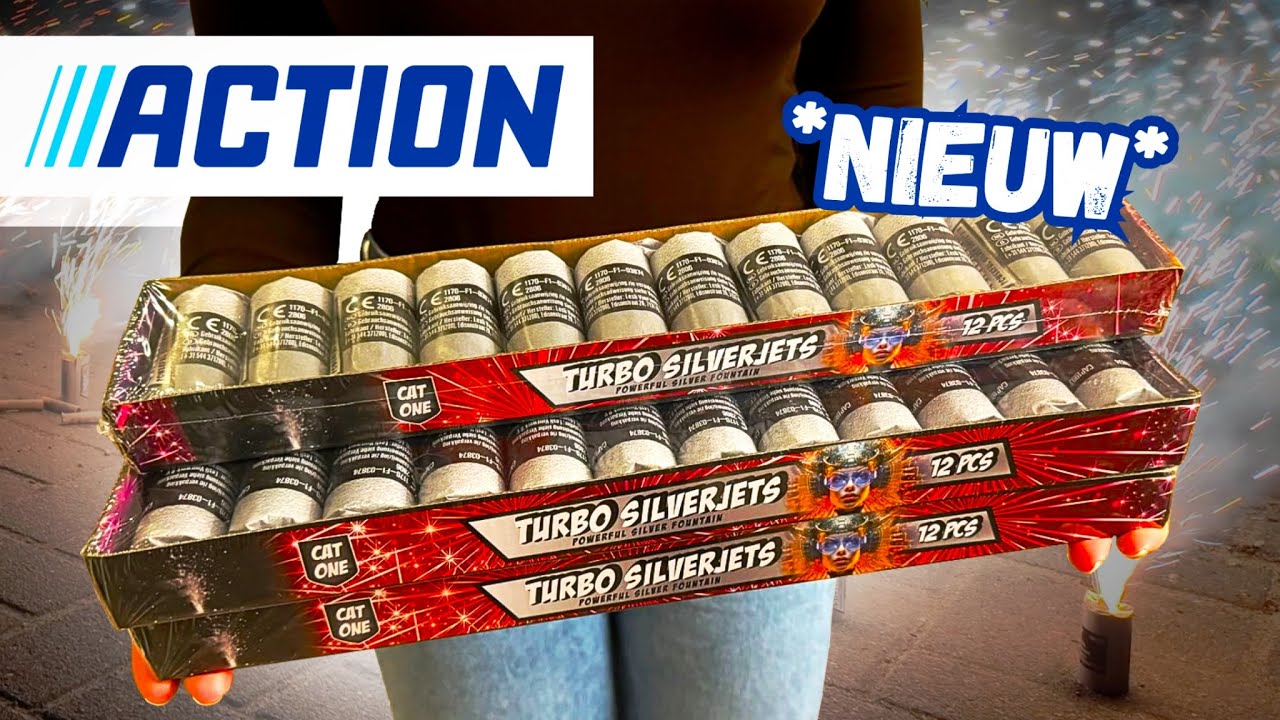 *Nieuw* Vuurwerk Van De Action Afsteken!