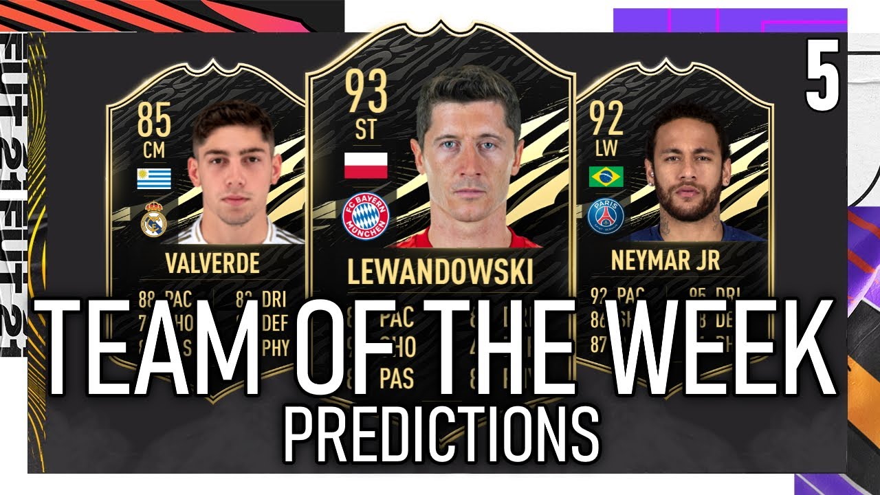 FIFA 21 | TEAM OF THE WEEK PREDICTIONS 5 | FT. NEYMAR #TOTW5