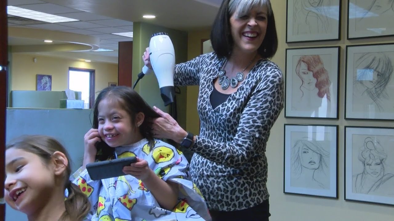 Family donates 36 inches of hair to Wig For Kids after child's five-year cancer remission anniversar