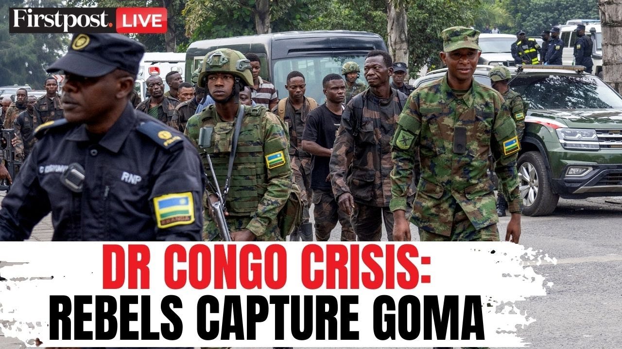 DR Congo News LIVE: M23 Rebels March into Goma, Thousands Flee | Rwanda-DRC Tension | N18G