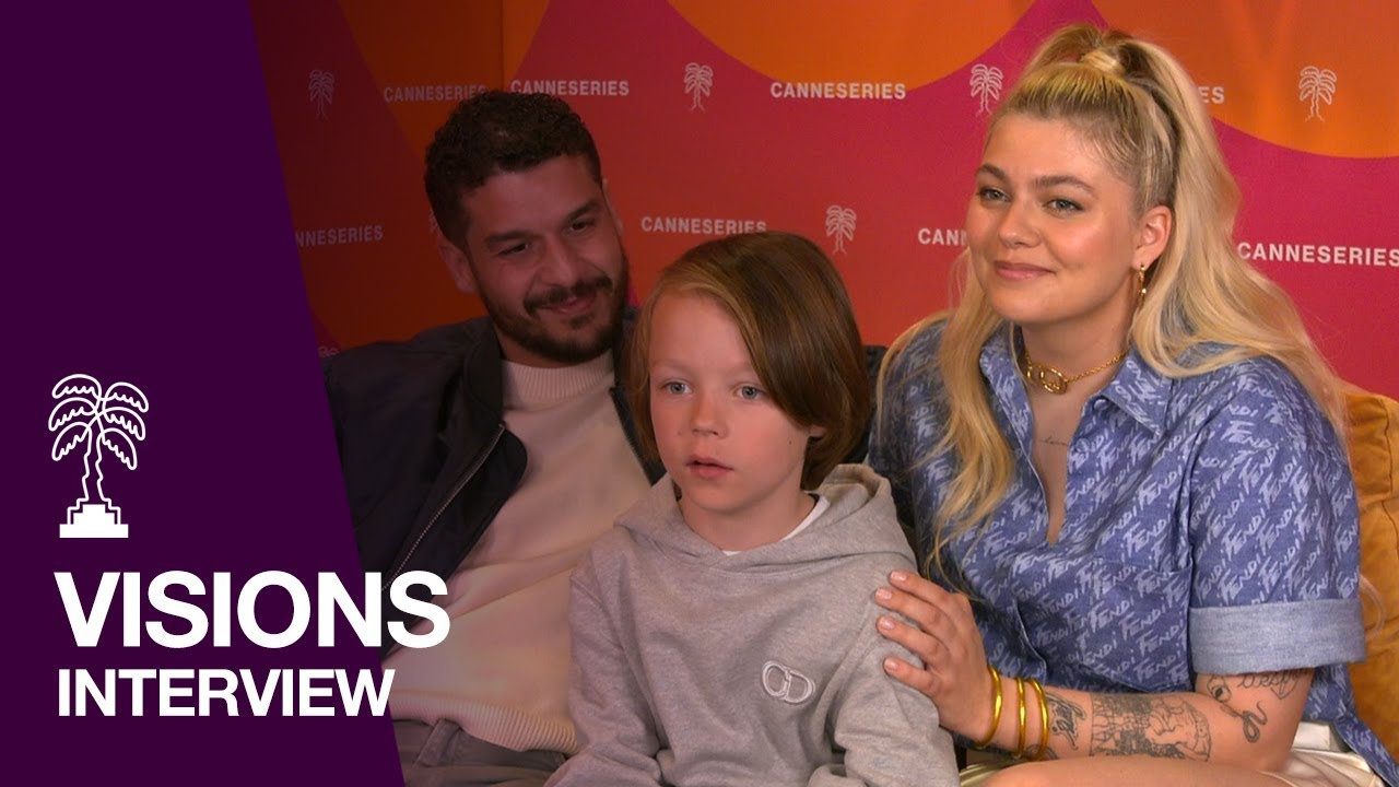 Interview de Louane Emera et Soufiane Guerrab pour la s&eacute;rie VISIONS