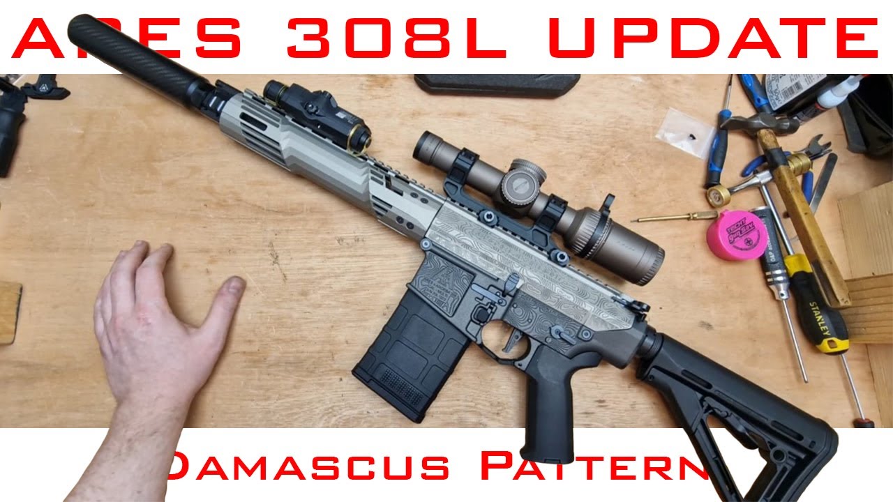 Finishing the Ares 308L Deluxe - Damascus Pattern