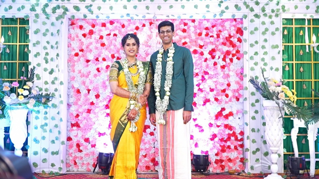 Reception - Srinidhi 💍Srivibhav | 14-2-2026 5.30pm | S R K Mahal  Vanuvampet,