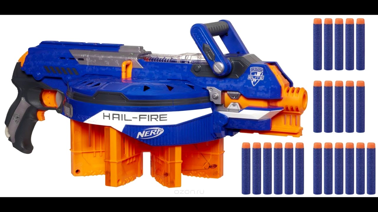 ТОП 5 БЛАСТЕРОВ НЁРФ ЭЛИТ(TOP 5 NERF ELITE BLASTERS)