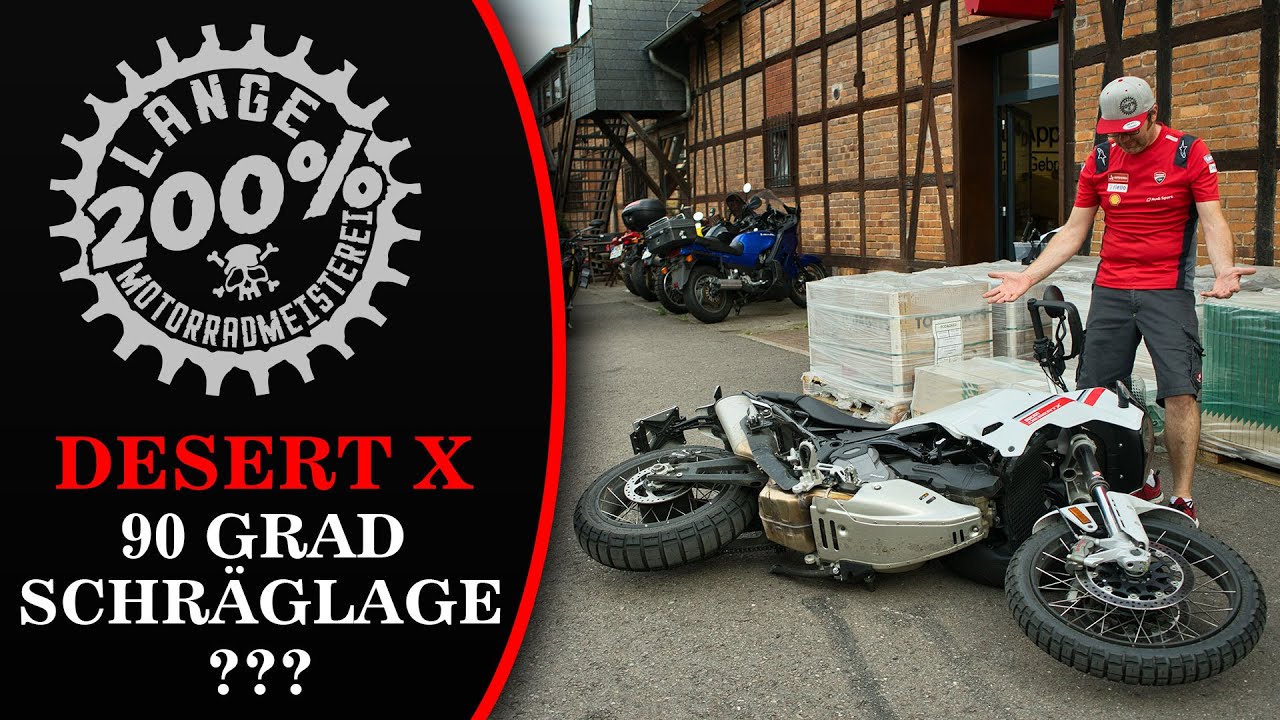 Ducati Desert X Crash ! Wie groß ist der Schaden und wie könnt Ihr Euch schützen. Motorrad Meisterei