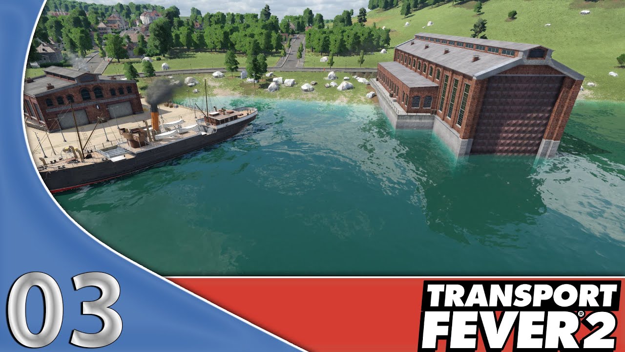 INSELN UND INDUSTRIE 🚂 [03]🚛 TRANSPORT FEVER 2 🐺 DEUTSCH LETS PLAY ► KAMPAGNE KAPITEL 1/MISSION 3