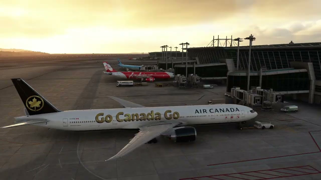 Air Canada B777-300ER C-FITW 10 JUL - Seoul South Korea To Vancouver Canada