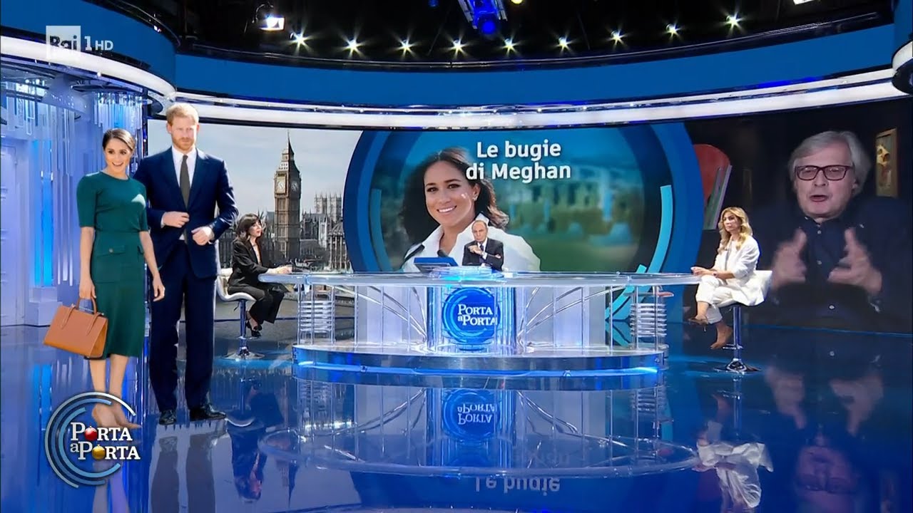 Meghan Markle:  da moglie di Harry a presidente degli Stati Uniti? - Porta a porta 08/12/2021