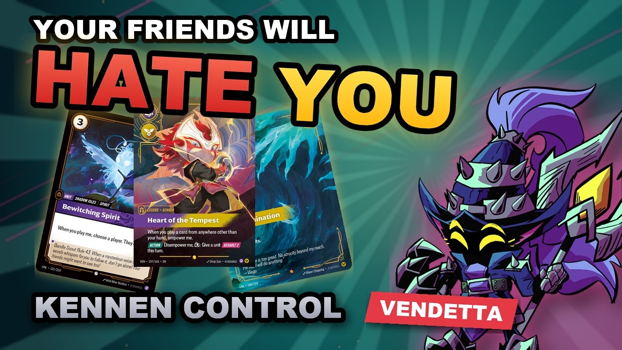 This Kennen Deck Makes Your Opponent Miserable...