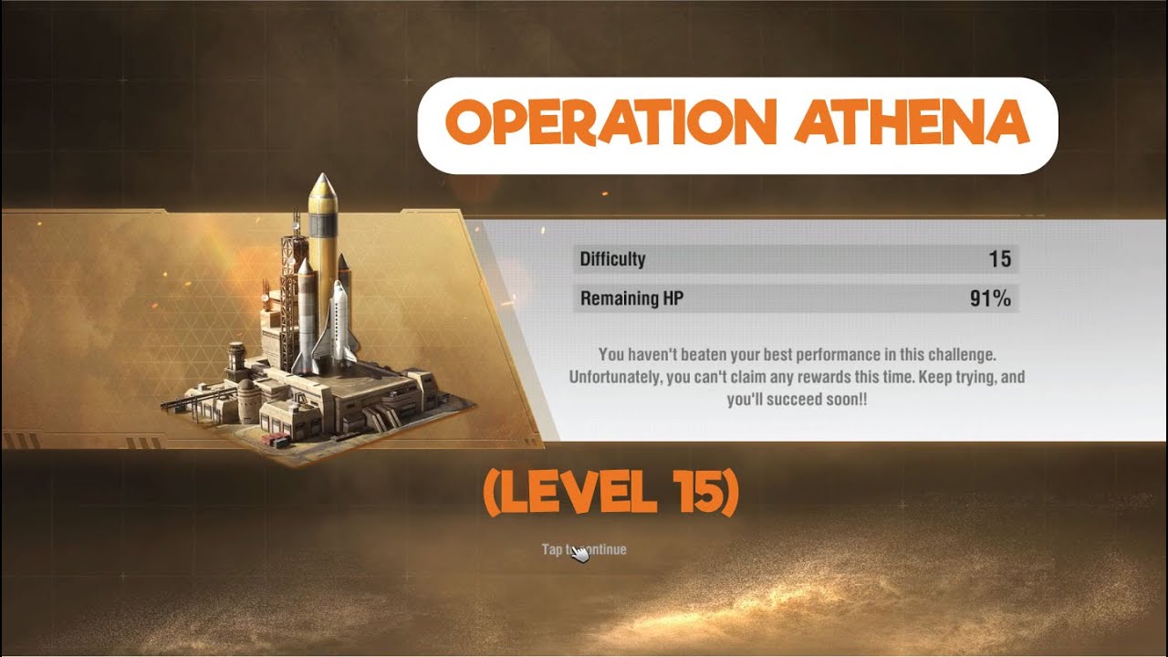 Warpath - Operation Athena | Survive at Level 15