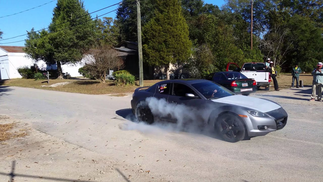 LS1 RX8 Burn Out.