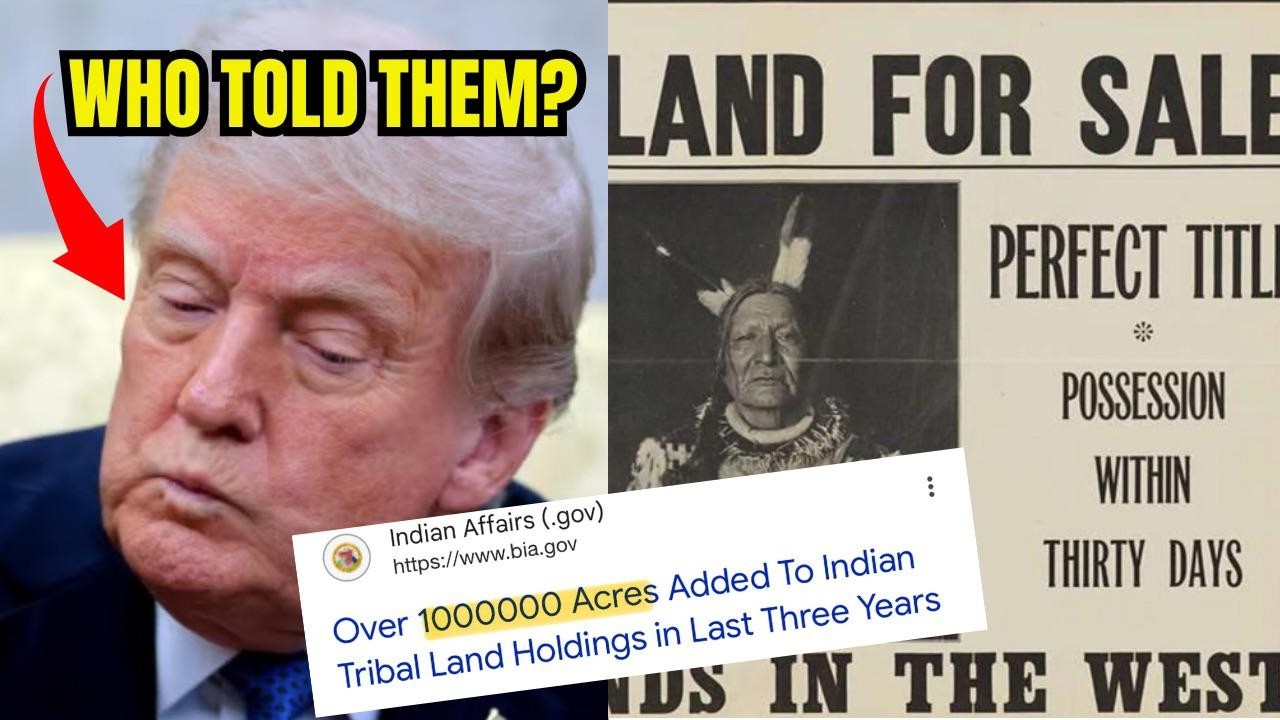 Black Americans Can LEGALLY Claim Native Land Right NOW! Courts Giving Hundreds of ACRES!