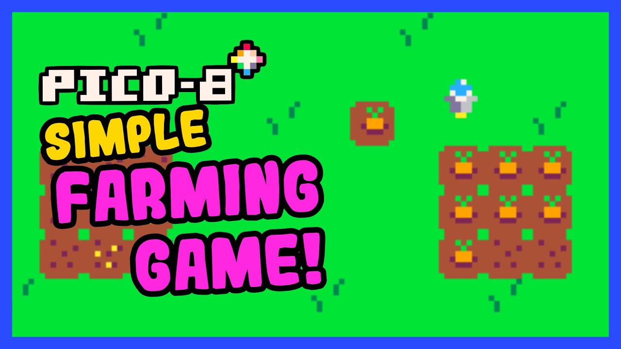Simple Farming Game in Pico-8! - Code With Me E01