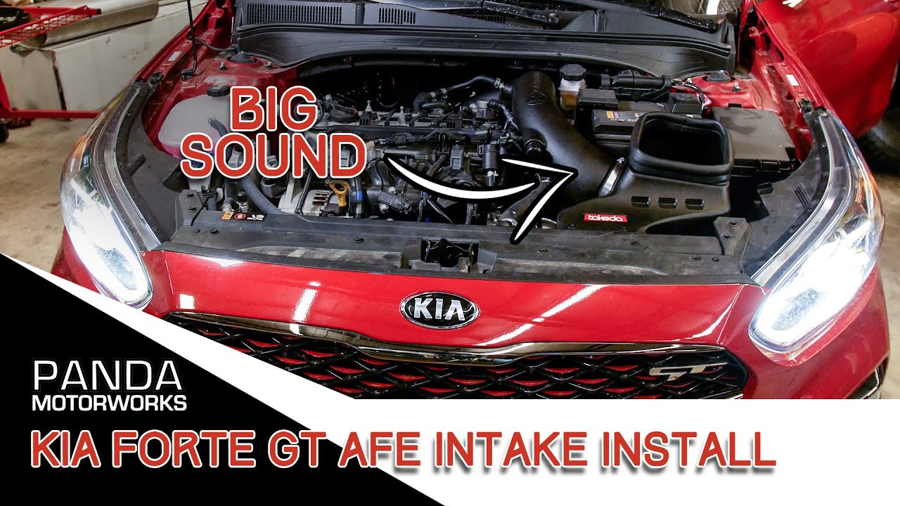 Лучший первый мод! | Установка впуска AFE на Kia Forte GT