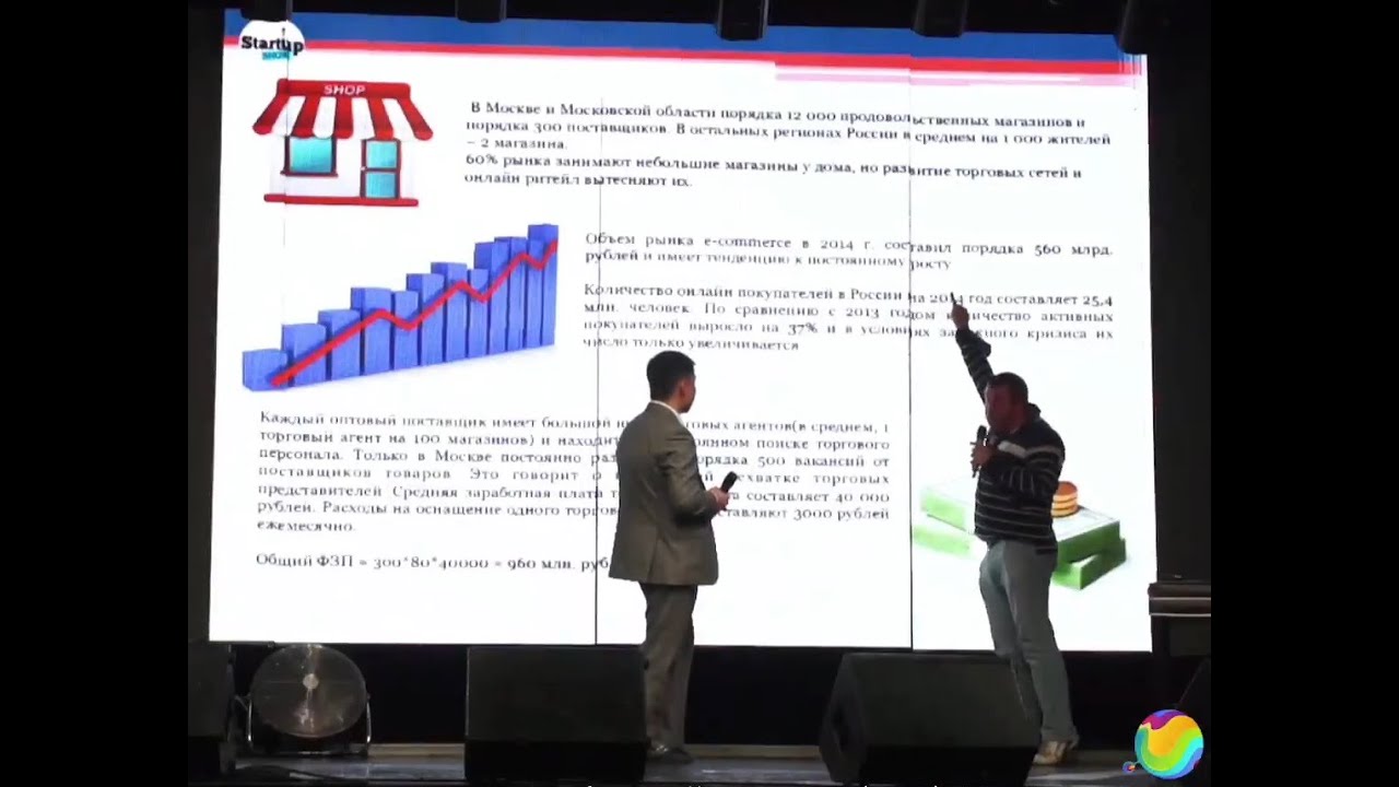Дмитрий Потапенко раскритиковал онлайн проект в сфере продуктового ритейла на StartUp Show