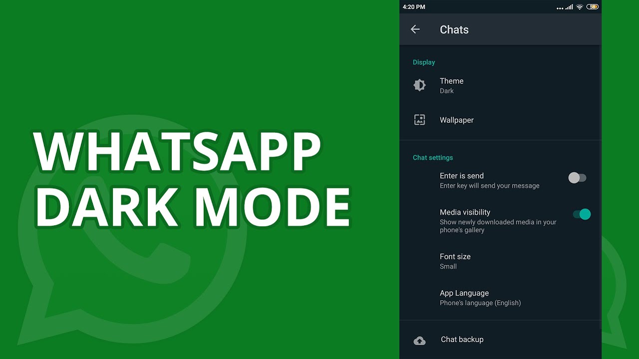 WhatsApp Official Dark Mode & Interesting Facts | WhatsApp New Update