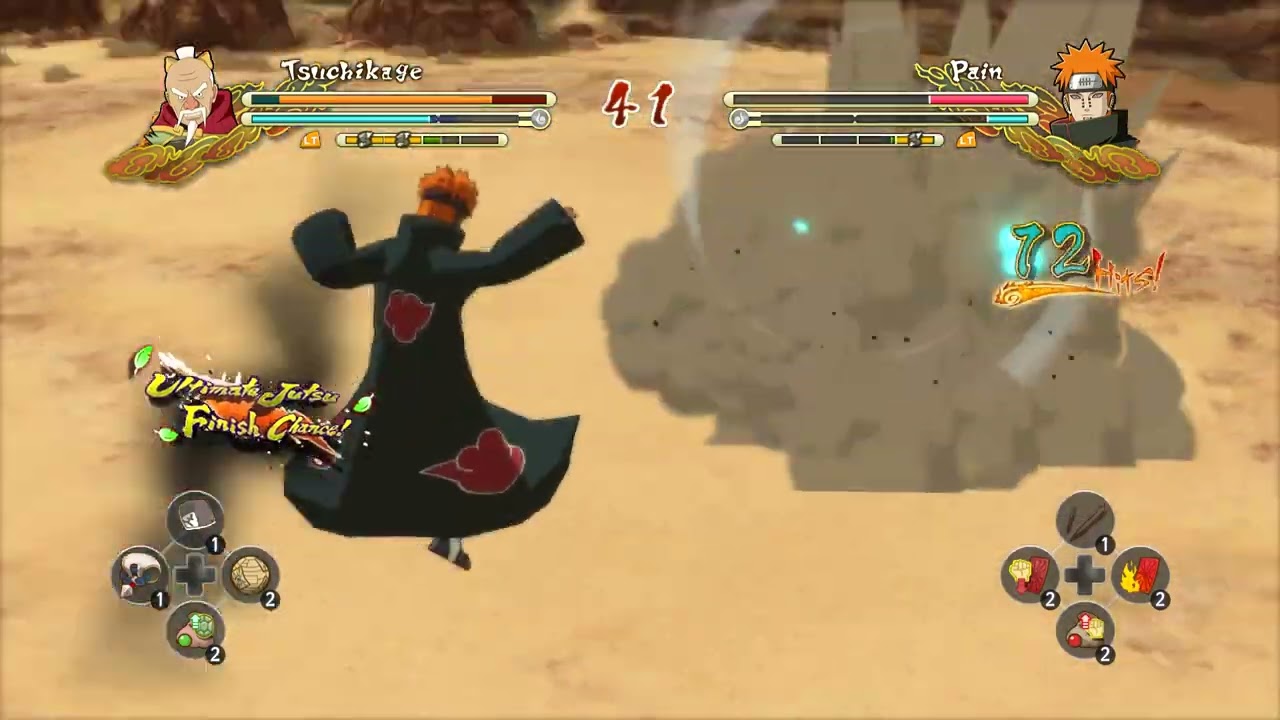 Ohnoki vs Pain - Naruto Shippuden Ultimate Ninja Storm 3 Full Burst