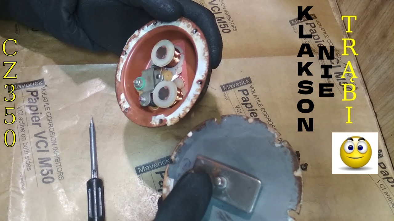 CZ 350/Jawa Klakson nie TRĄBI....czy ZATRĄBI....kable-styki-przekaźniki :-)