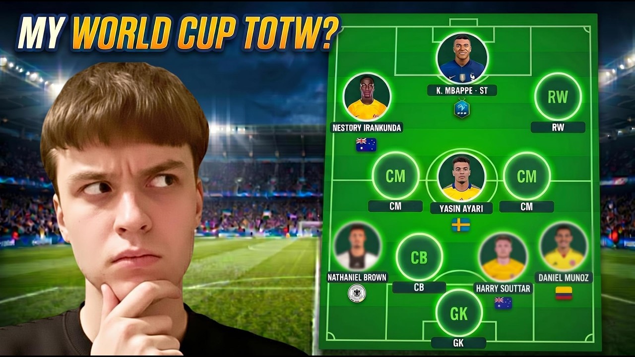My Football World Cup Team of the Week | Matchday 1 XI!