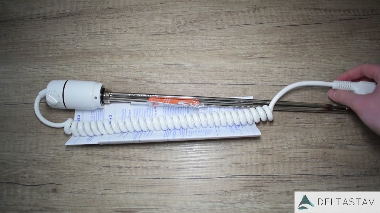 Elektrická vykurovacia tyč GT 600 W s termostatom | DELTASTAV