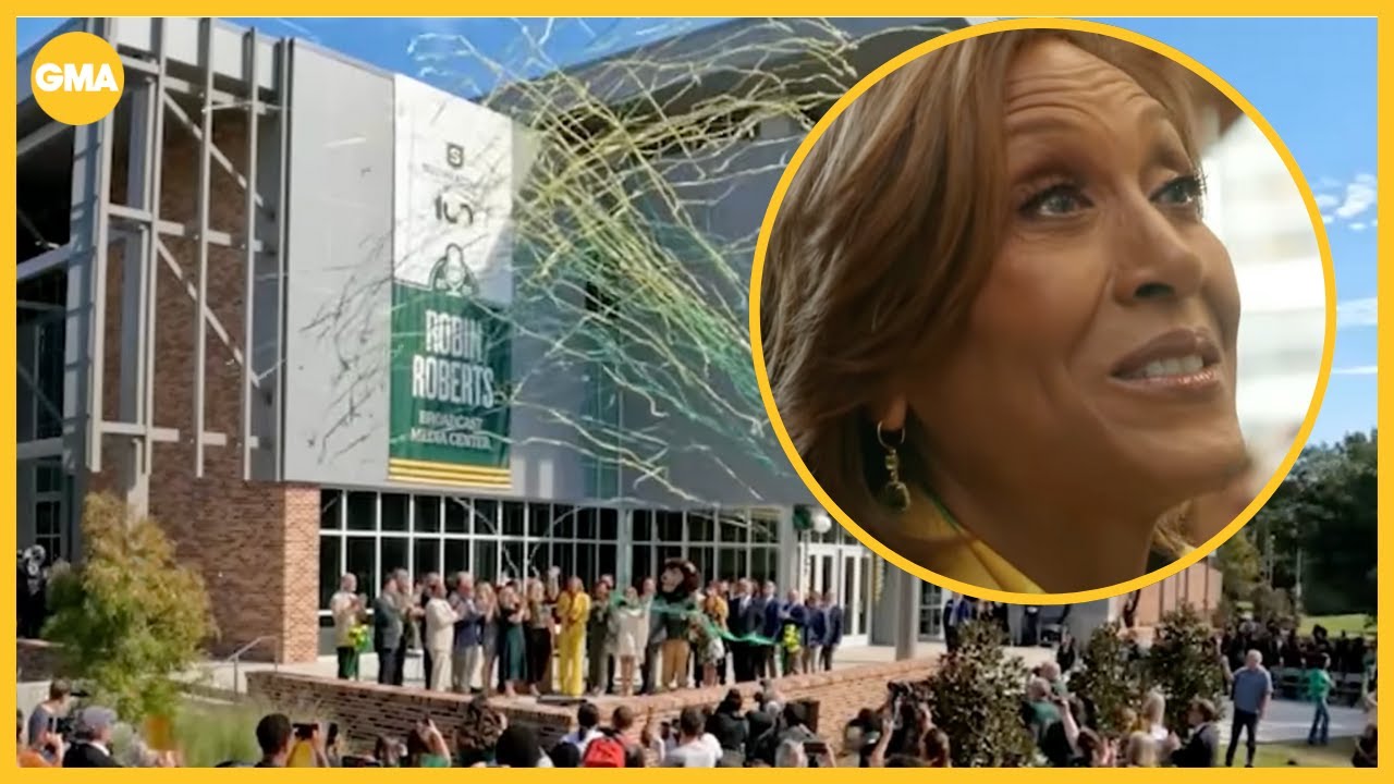 Robin Roberts' alma mater names broadcast center after her