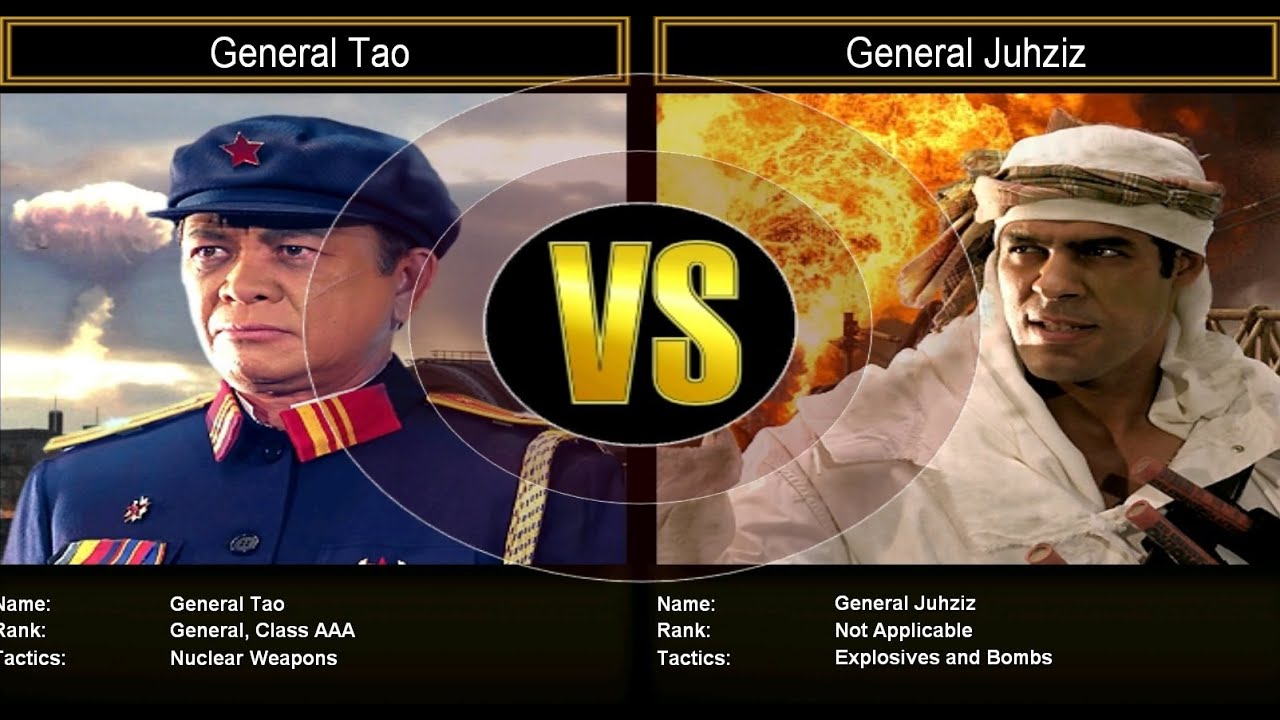 Shockwave Challenge Mode: General Tao VS General Juhziz