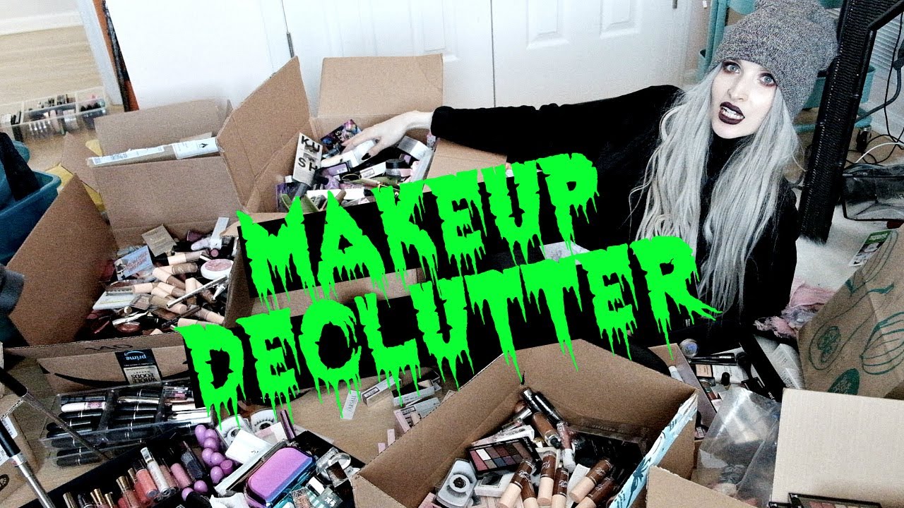 Major Makeup Declutter + Organization!!