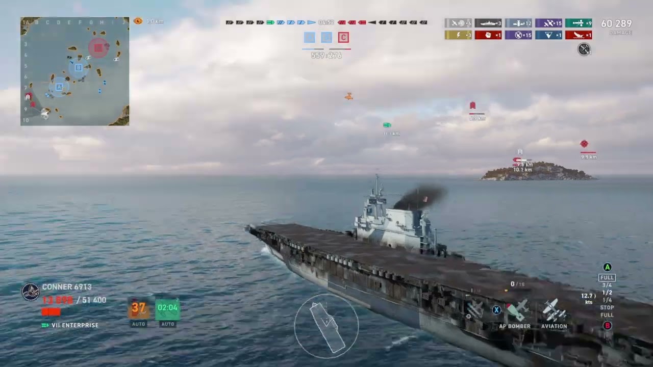 Epic Carrier battle