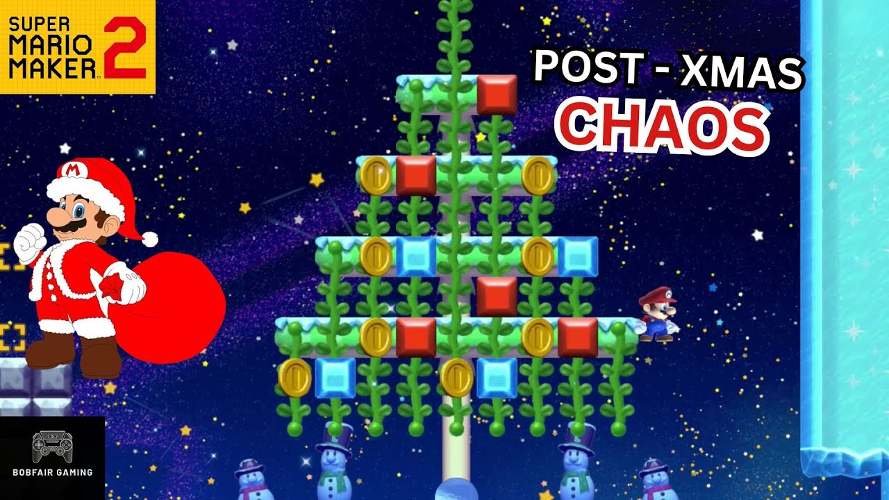 Рождество в Mario Maker ещё не закончилось 🎄