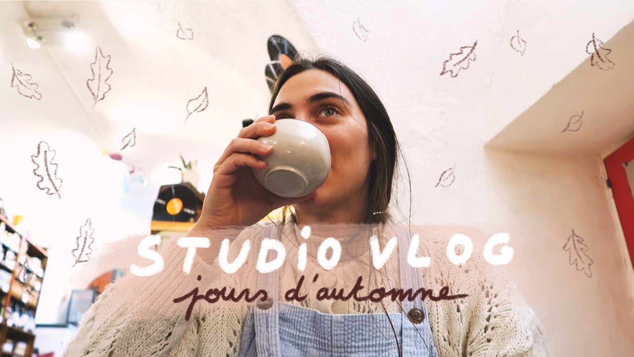 Partir pour mieux revenir 🍂 STUDIO VLOG #8 - draw with me, profiter de l'automne