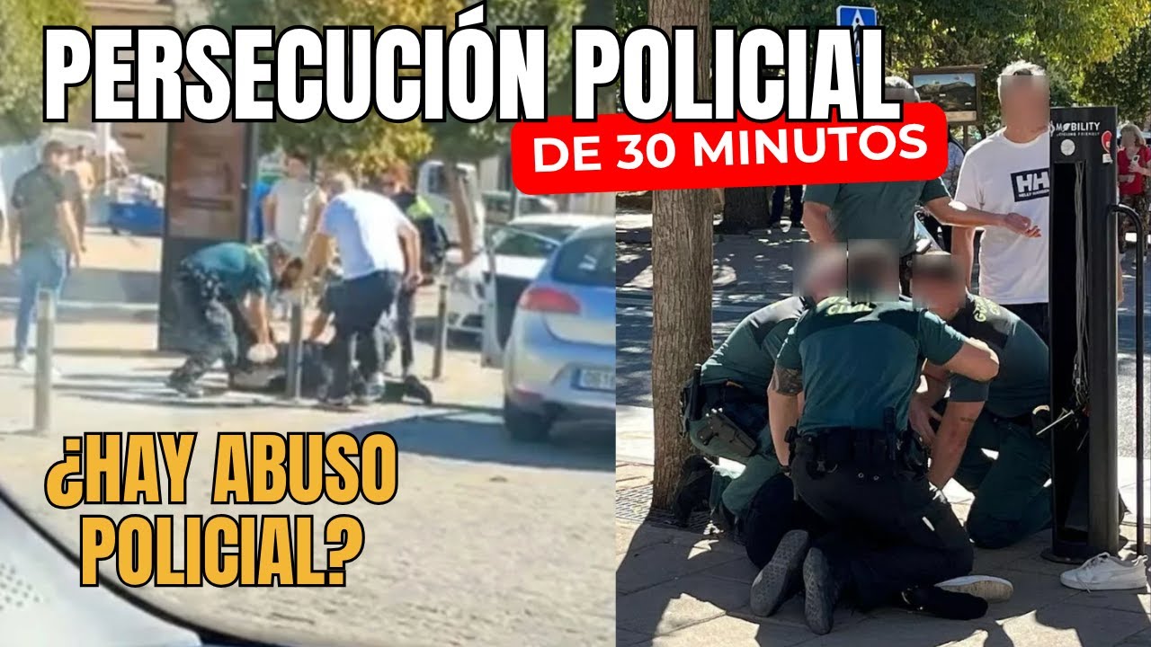 30 minutos de PERSECUCIÓN y una detención POLÉMICA | ¿FALTA de formación y RESISTENCIA extrema?