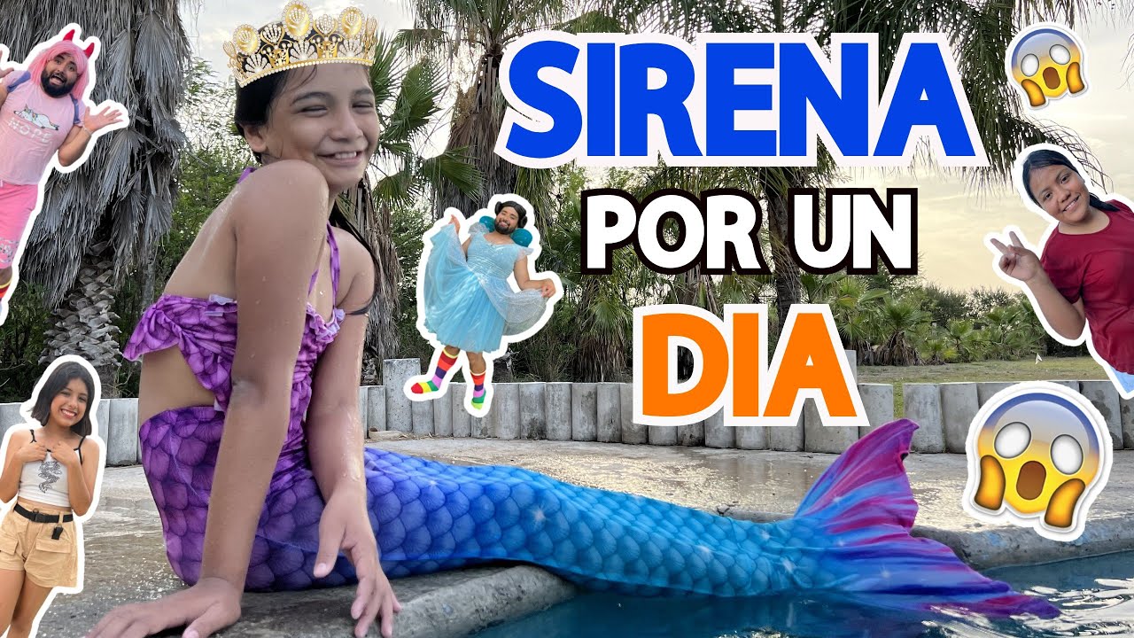 Sirena por un dia | se sale de control