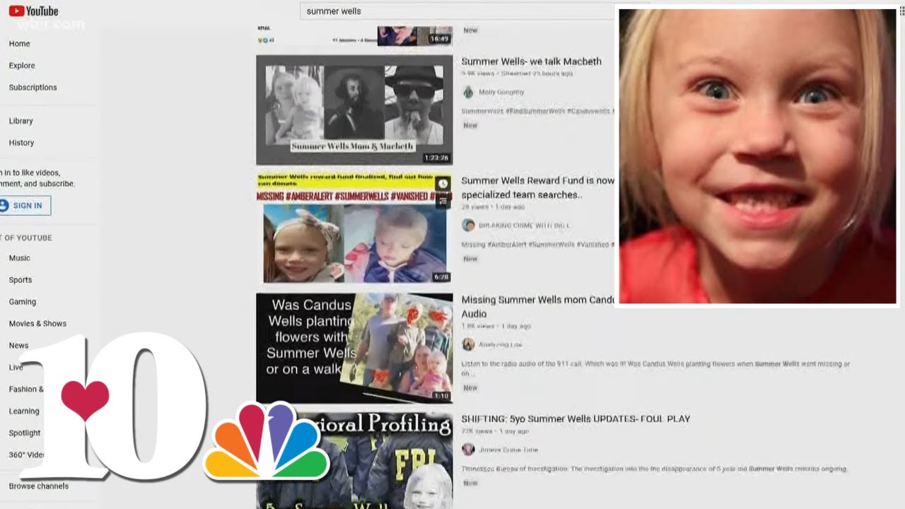 Online rumors making search for 5-year-old Summer Wells more difficult