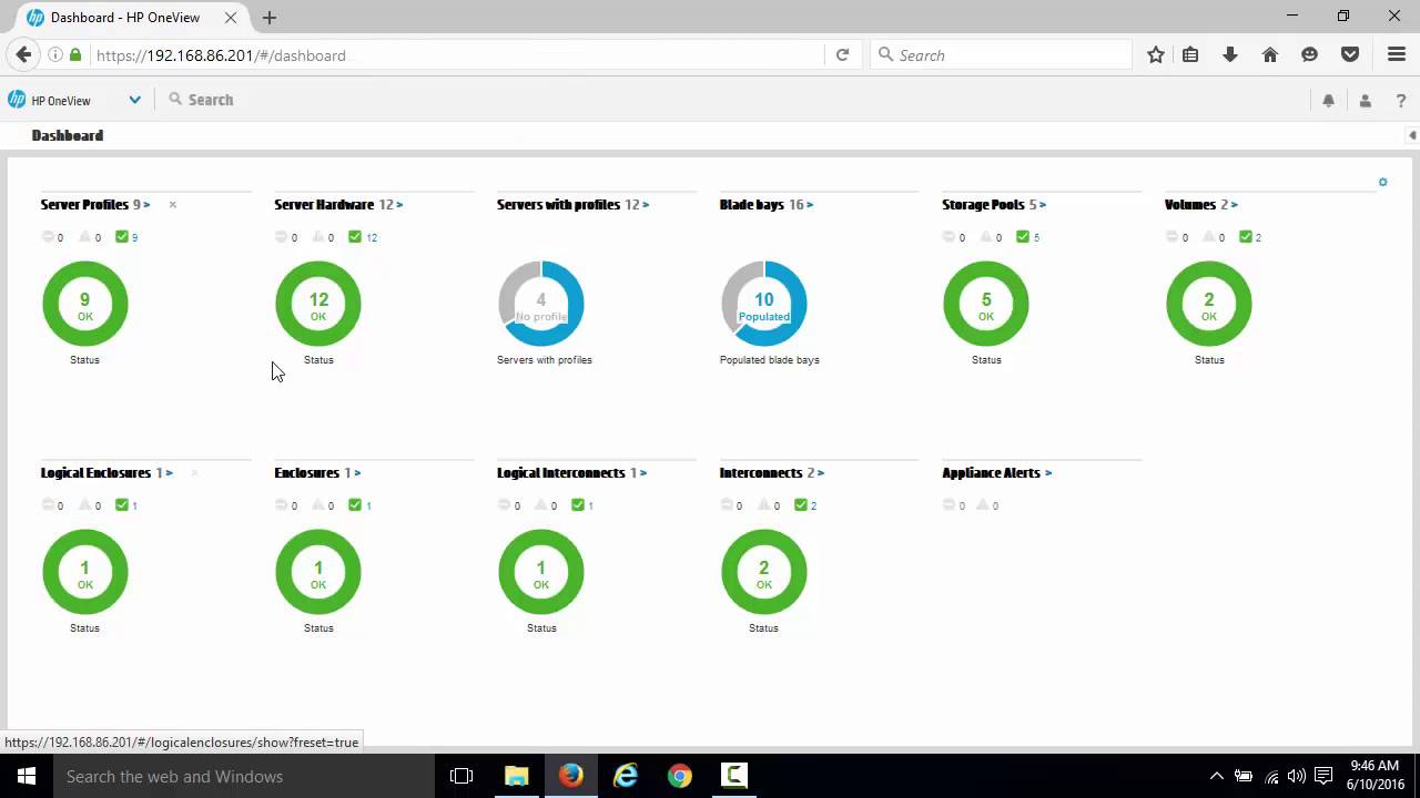 OneView: Overview and Server Profiles