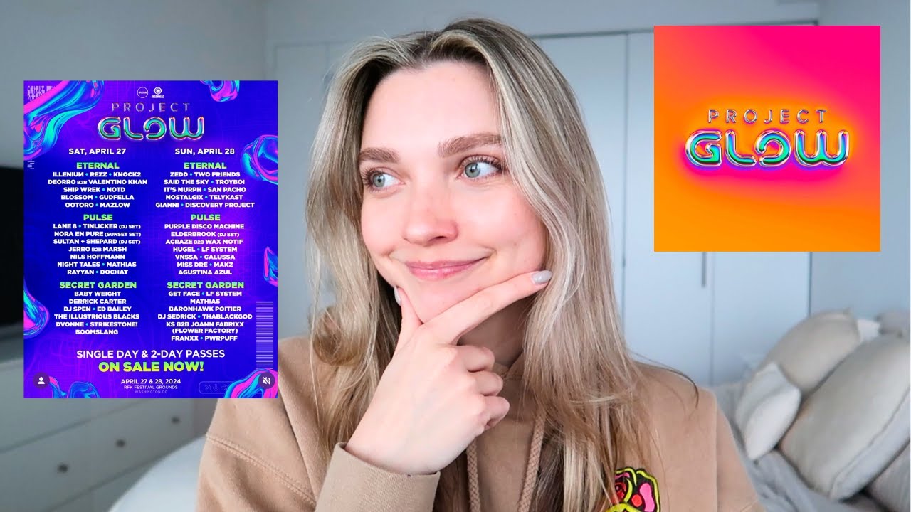 i'm going to project glow 2024 (*shocker*): top tips & lineup review