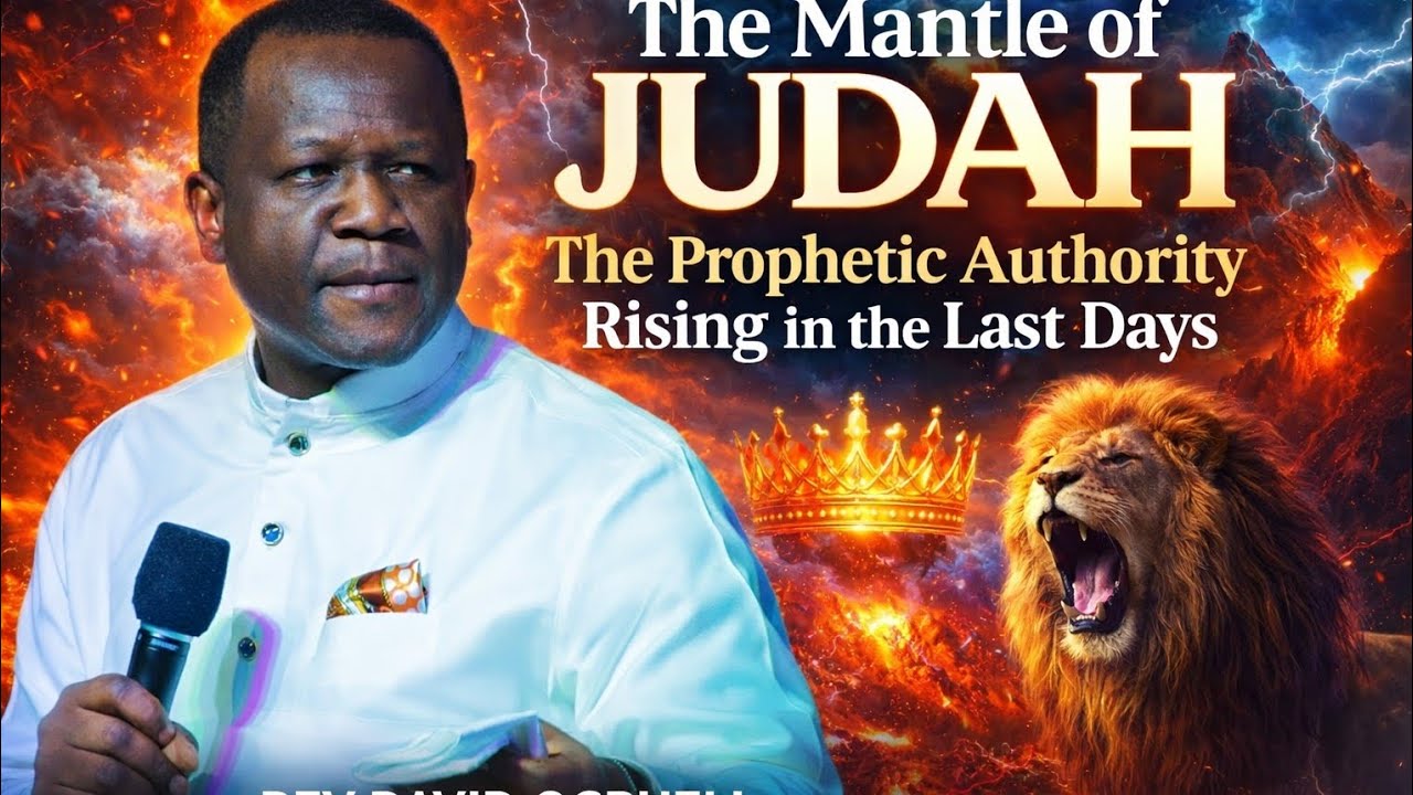 THE MANTLE OF JUDAH- THE PROPHETIC AUTHORITY RISING IN THE LAST DAYS|| DOMINION MANDATE|| REV DAVID