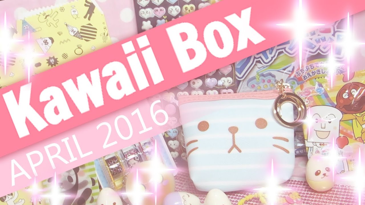 KawaiiBox April 2016 Unboxing!
