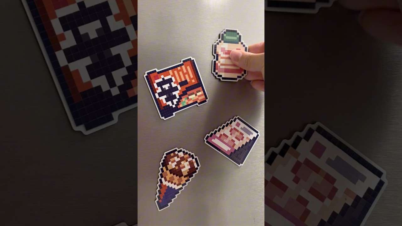 All of your favourite Asian convenience store snacks, but Pixyls style! #pixyls #craft #pixelart