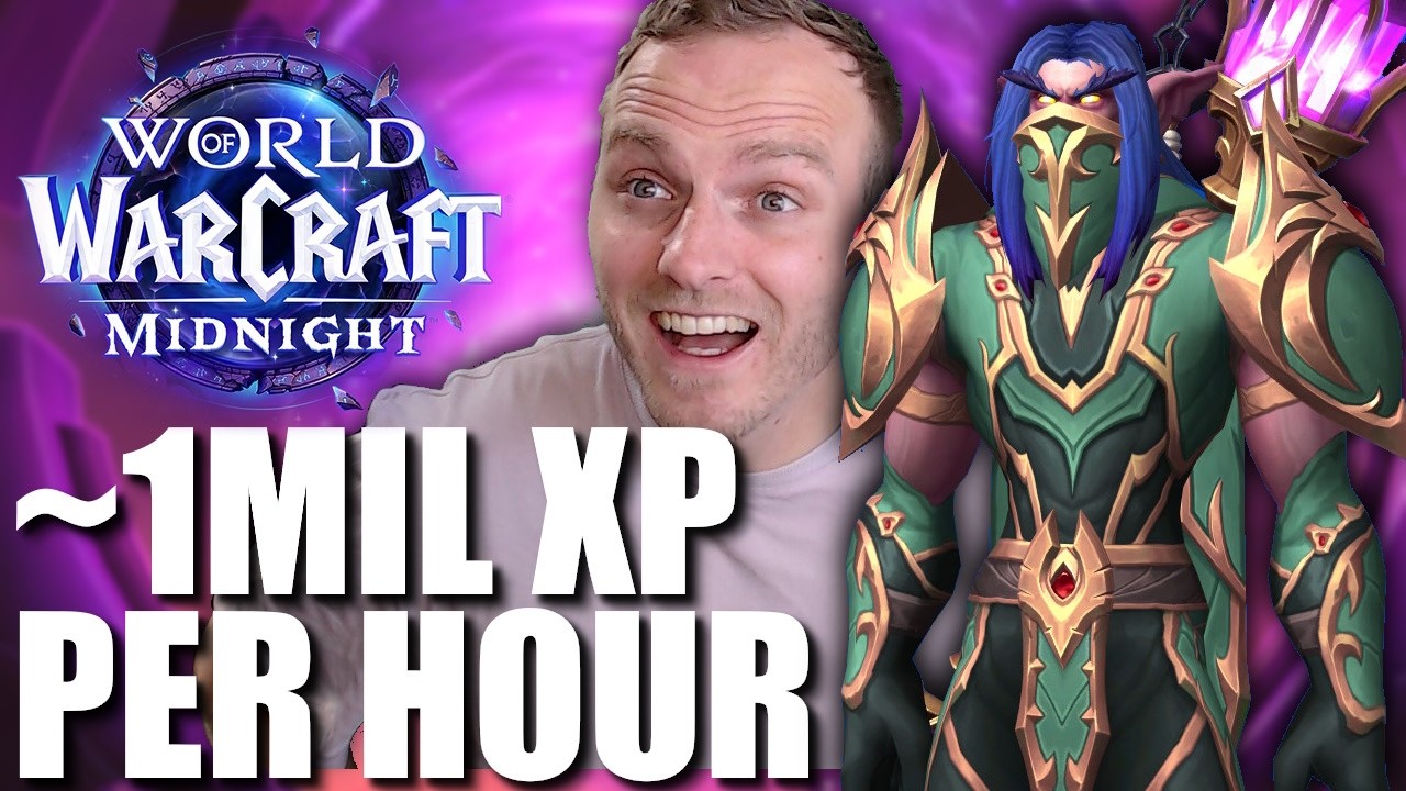 HUGE 1Million+ XP Per Hour Gains From This 1 Levelling Tip! - WoW Midnight Alt Levelling Tips