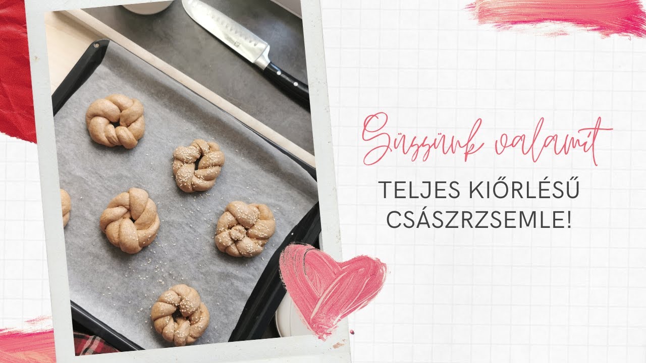 Teljes kiőrlésű császárzsemle - másnap is puha
