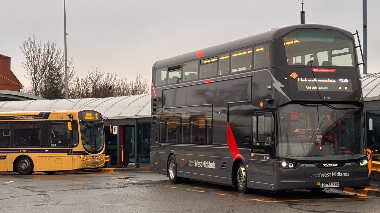 NXWM Bus E1144 on the 79 To Wolverhampton ⚡️