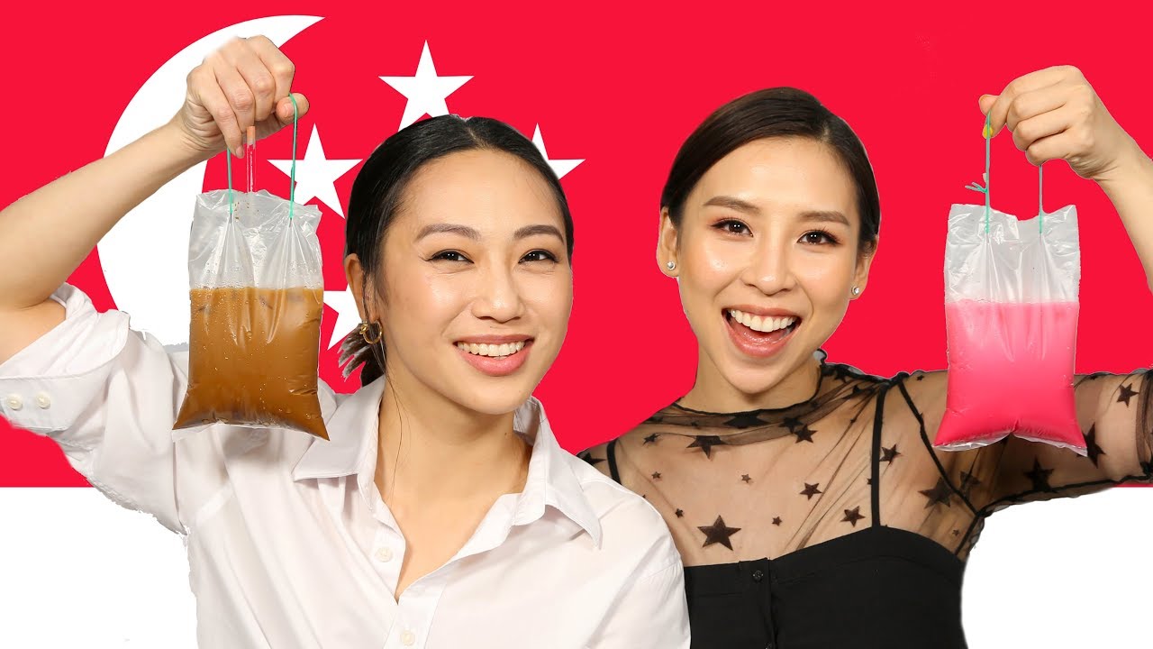Trying Foods From Singapore!  |  TINA TRIES IT