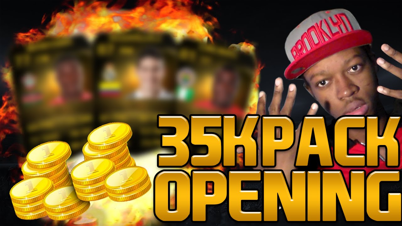 FIFA 15 - 12 X 35K PACKS - INSANE PACK OPENING !!!