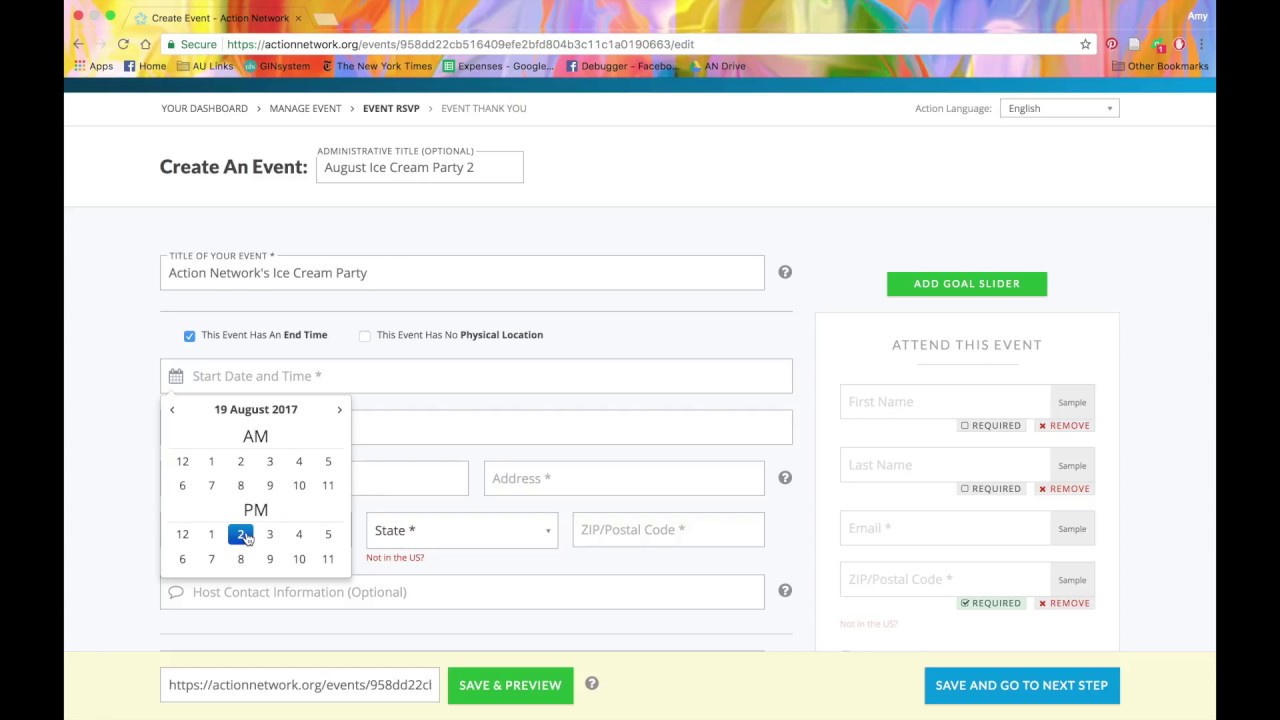 Events -- Action Network