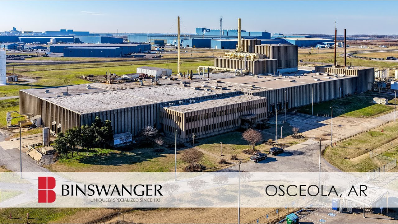 225,000 SF Manufacturing Facility on 40 Acres in Osceola, AR