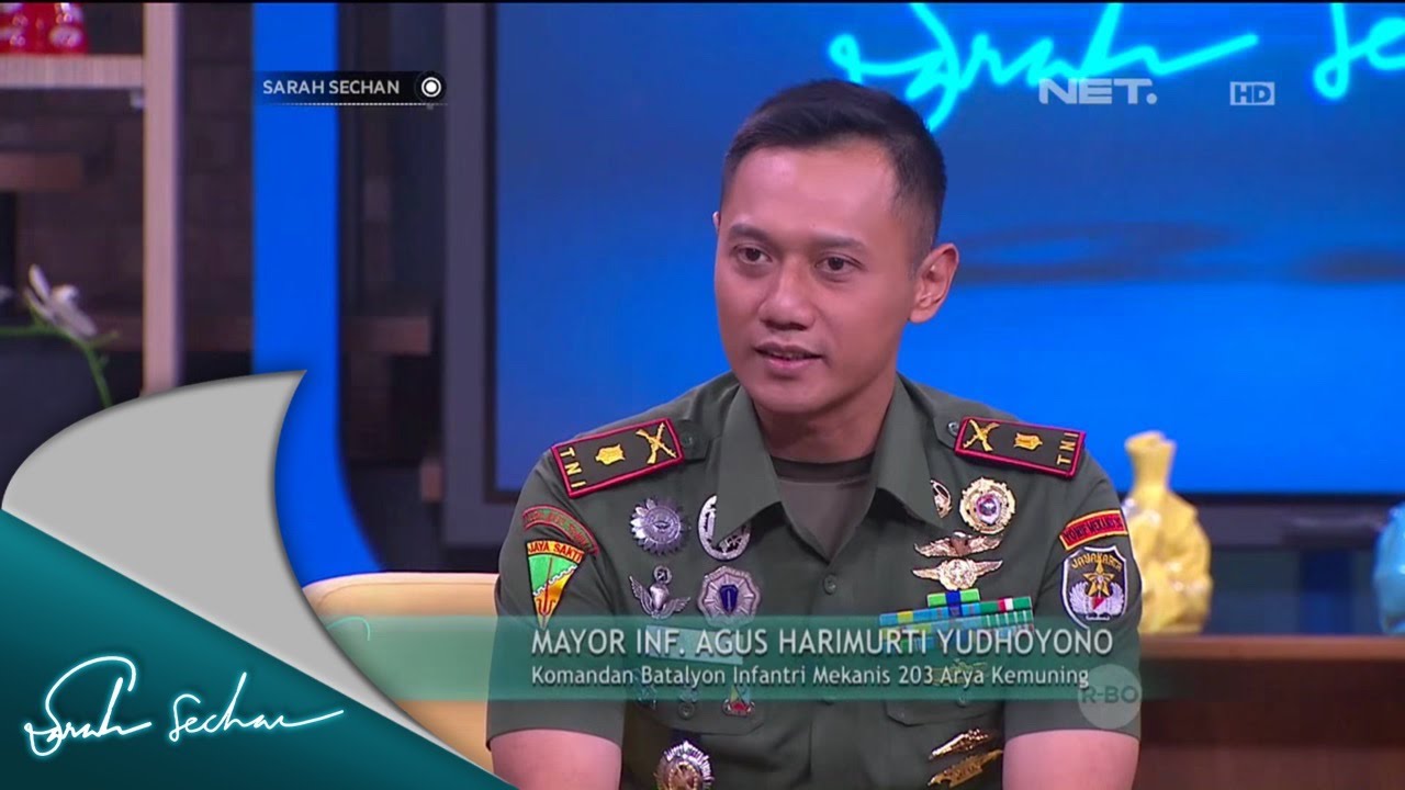 Agus Yudhoyono Menceritakan Masa Mudanya