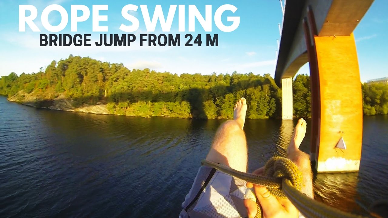 Rope Swing in Sweden